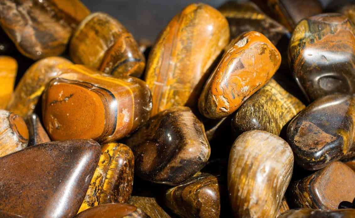 Crystal jewelry TIGER'S EYE