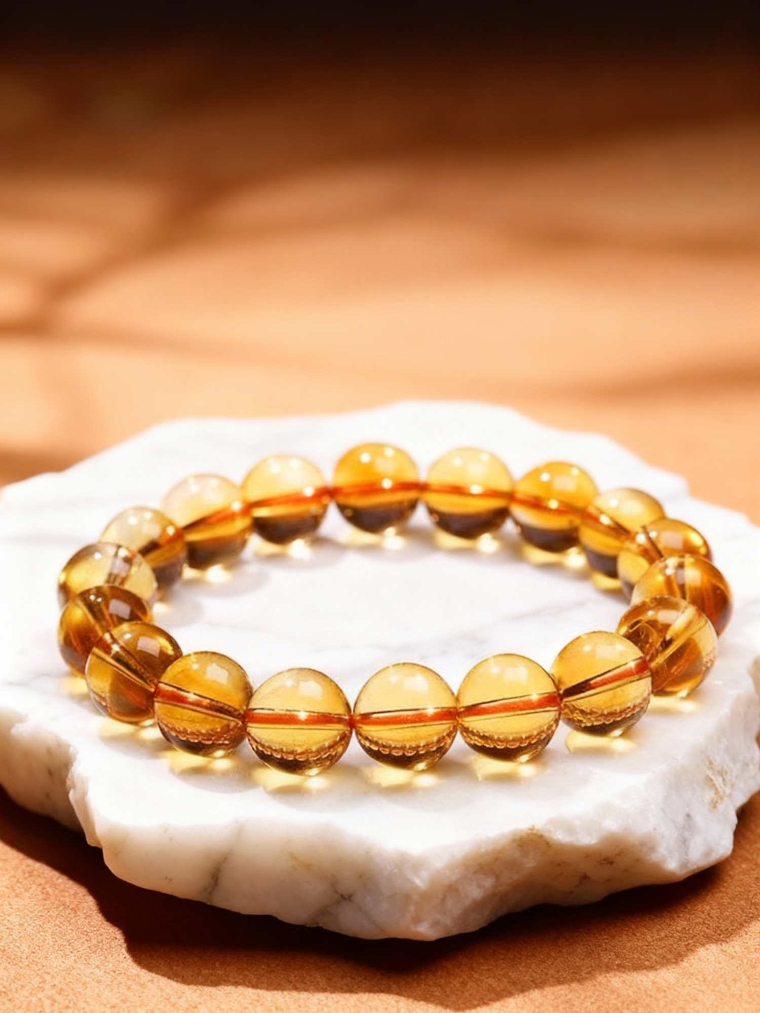 Crystal jewelry CITRINE