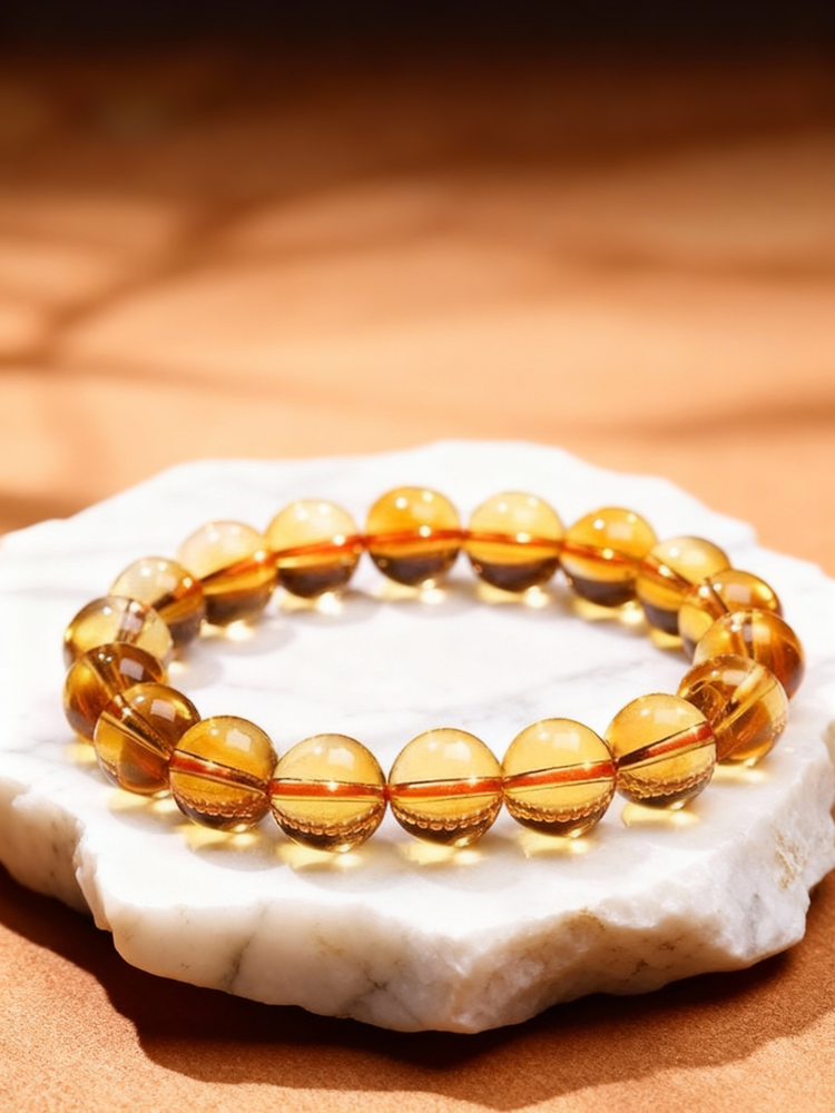 Crystal jewelry CITRINE