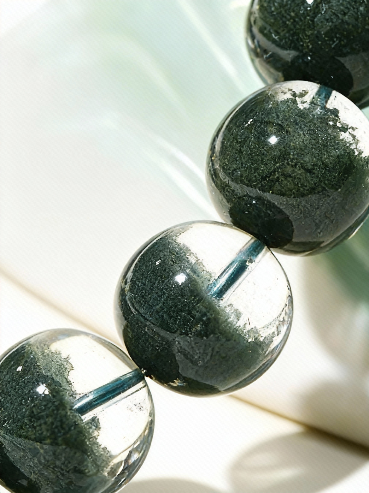 Crystal jewelry GREEN PHANTOM