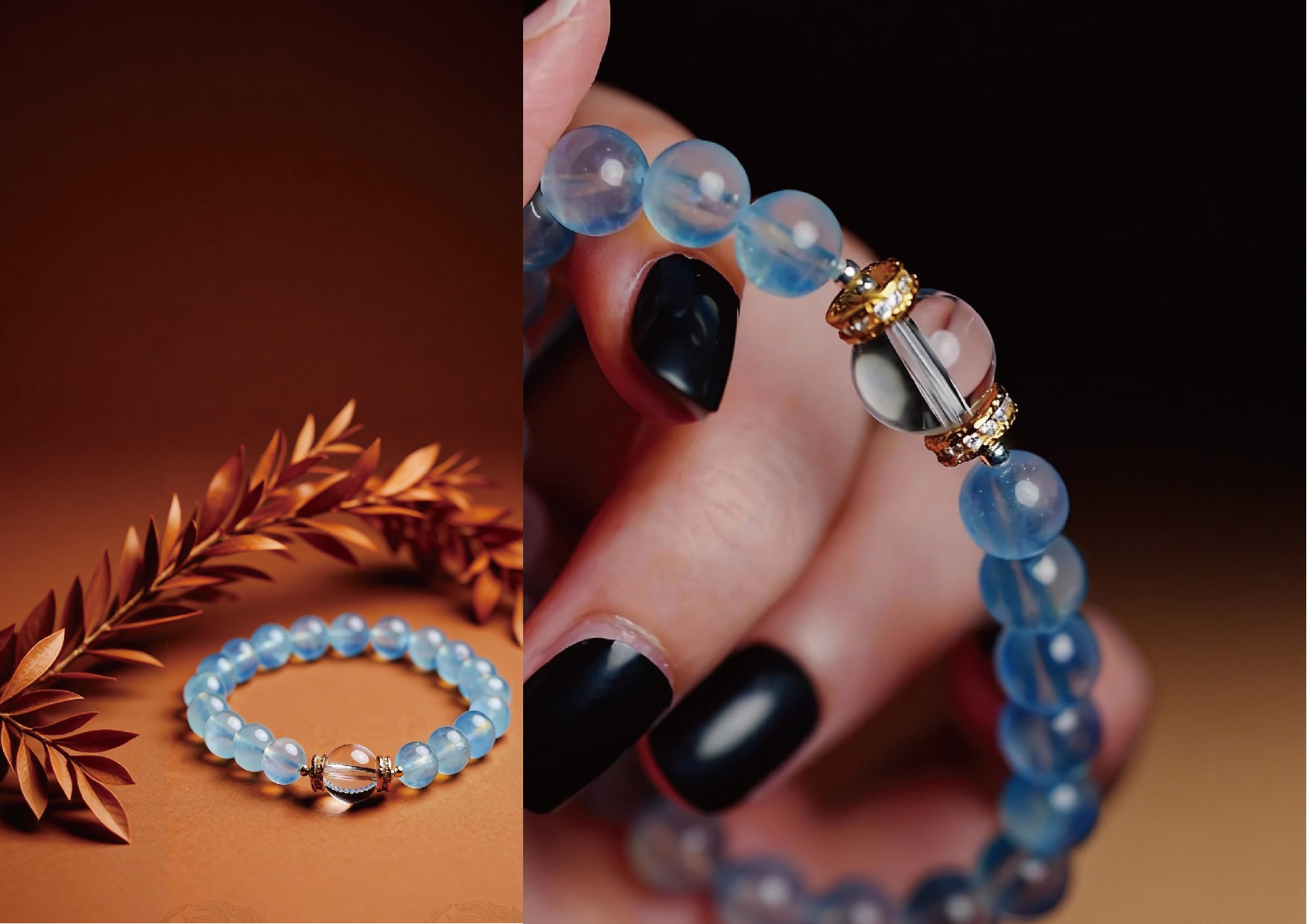 Crystal jewelry styling inspiration - layered bracelet look