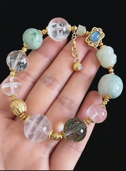Ghost Jade Treasure Bracelet